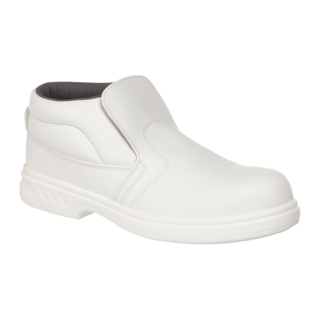 Portwest Steelite Schlupf-Sicherheitsstiefel S2, Grösse: 35, Farbe: Weiss, FW83WHR35 35 EU Weiss, 35
