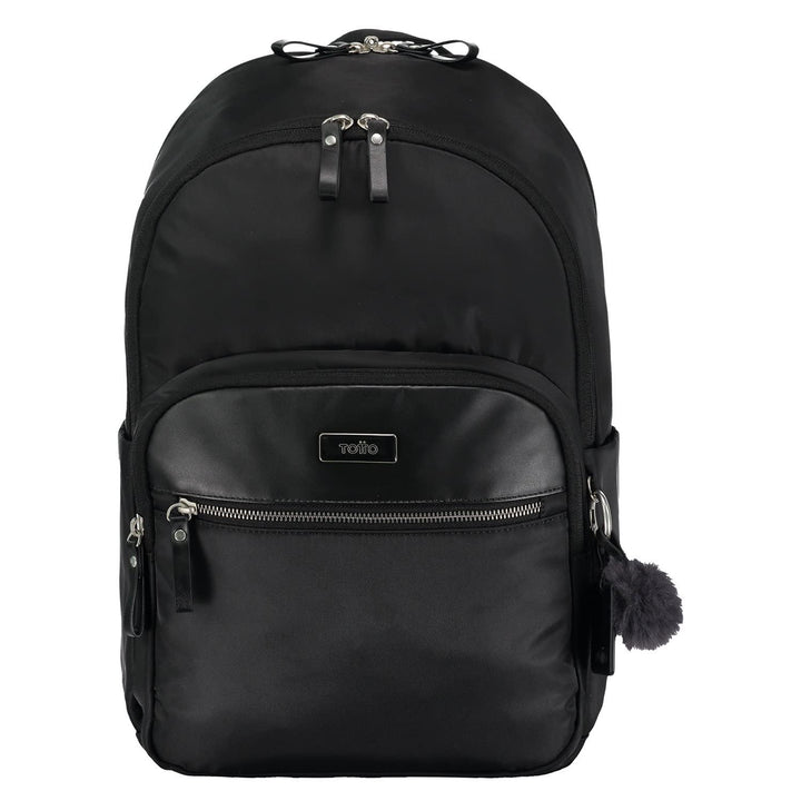 TOTTO Damen Morral Adelaide 3 Rucksack, Schwarz, Einheitsgrösse