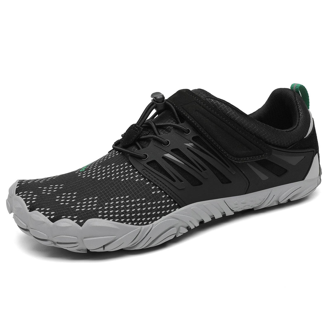 SAGUARO Unisex Barfussschuhe Outdoor Zehenschuhe Traillaufschuhe 36 EU Grau, 36 EU Grau