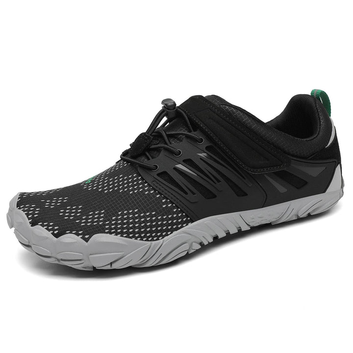 SAGUARO Unisex Barfussschuhe Outdoor Zehenschuhe Traillaufschuhe 36 EU Grau, 36 EU Grau