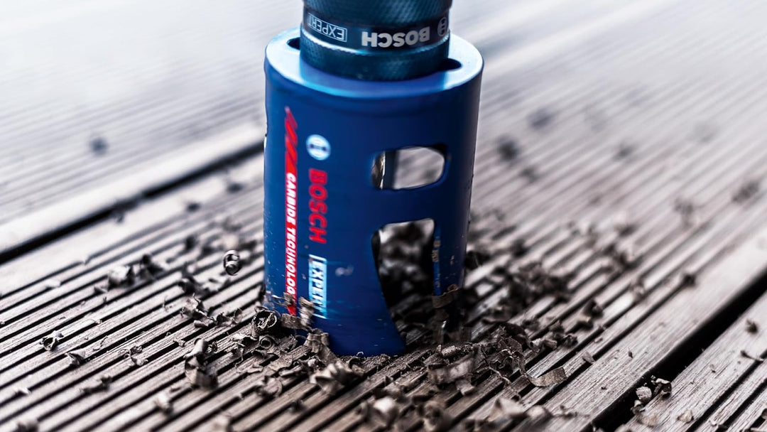 Bosch Accessories 1x Expert Construction Material Lochsäge (für Weichholz, Ø 98 mm, Zubehör Schlagbo