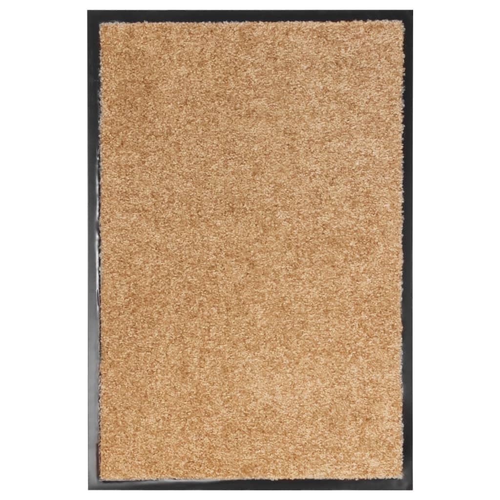 vidaXL Fussmatte Waschbar Schmutzfangmatte Türmatte Fussabtreter Schmutzmatte Schmutzfangläufer Saub