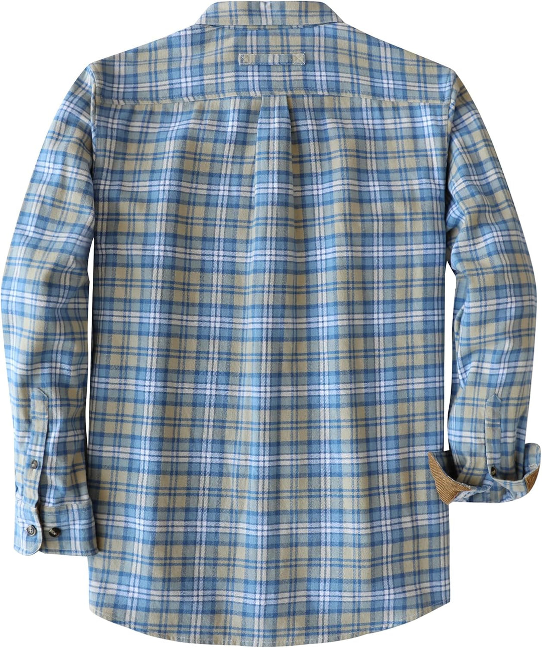 Dubinik® Flanellhemd Herren Button Down Kariert Baumwollhemd Freizeithemd Hemd Herren Langarm mit Zw