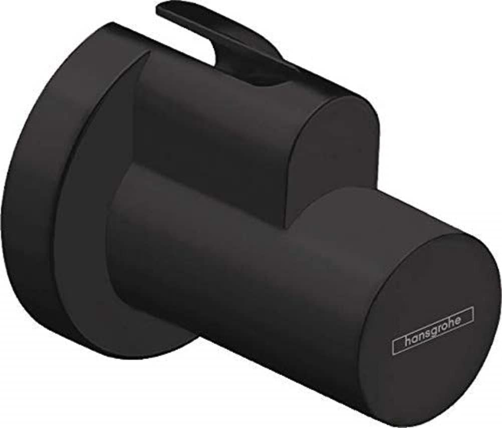 hansgrohe Schuber, Abdeckung für Eckventil, Mattschwarz Matt Black Schuber, Matt Black Schuber