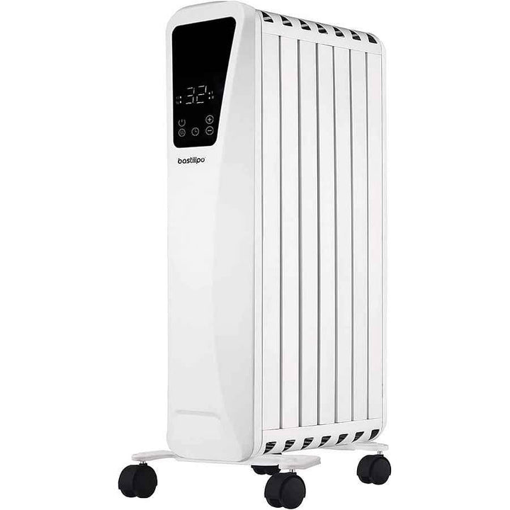 Bastilipo Fenix 2-1500 - Ölradiator - 1500 W Leistung - LED-Touchscreen - 3 Leistungsstufen - Kamine