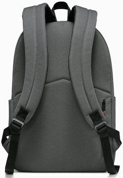 VASCHY Rucksack für Damen und Herren, leichte Schultasche für Jungen und Mädchen, lässiger Schulruck