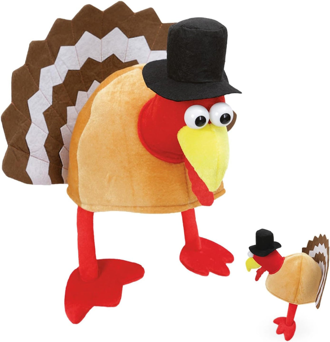 Huhn Mütze Verrückter Truthahn KW 58 cm für Herren Kostüm-Zubehör Fasching