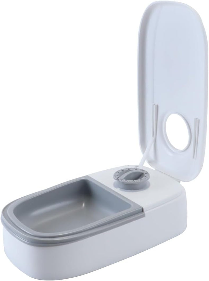 Automatischer Katzenfutterautomat, Katzenfutterautomat Mit 48H Timer, 350ML CaT Futterspender Für Na