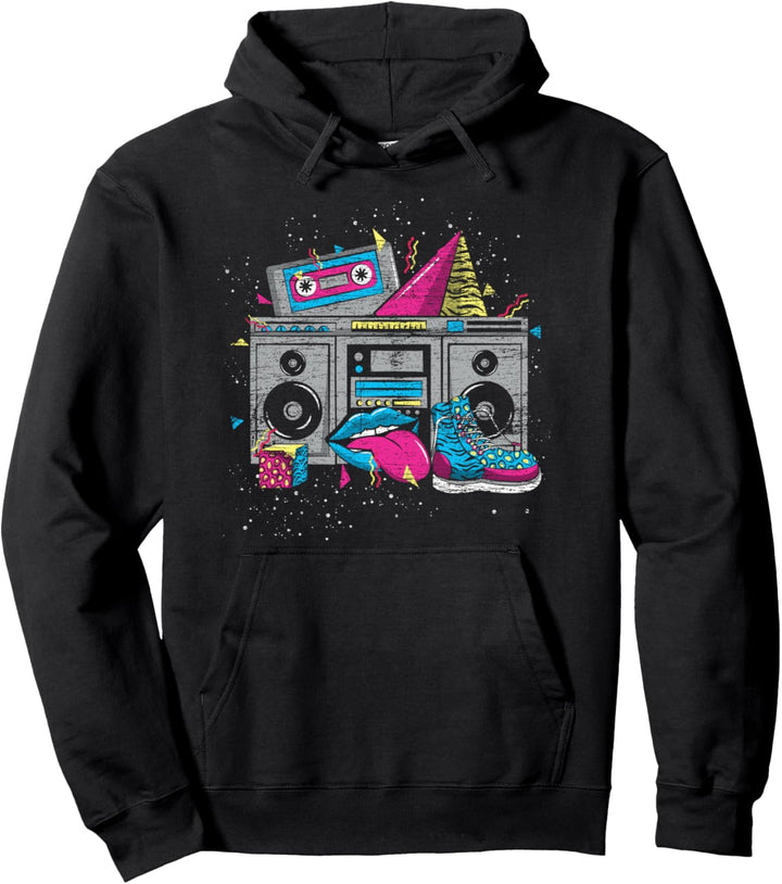 Kostümparty Vintage Radio 90er Jahre Pullover Hoodie