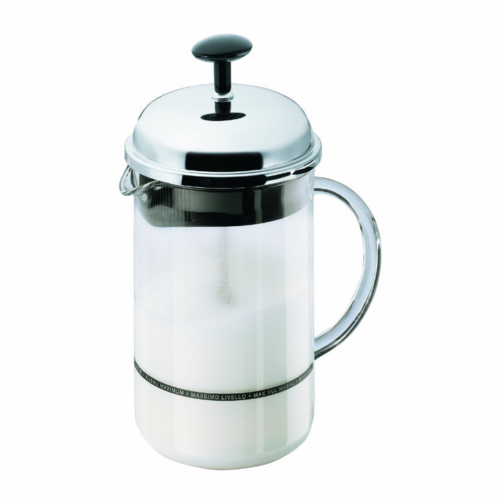 Bodum 1966-16 Milchschäumer CHAMBORD gross Shiny 8 oz, Shiny 8 oz