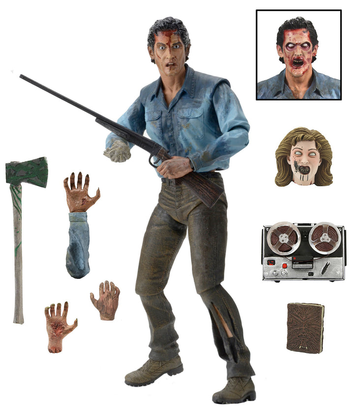 Evil Dead Ultimate Ash Actionfigur, 17,8 cm