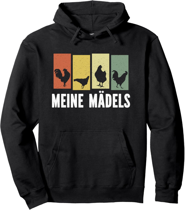 Meine Mädels, Hühnerbesitzer, Hühnerzubehör für Hühnerstall Pullover Hoodie