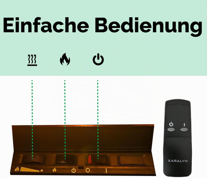 Xaralyn | Opti-Myst Cassette 600 Wasserdampfkamin - Einbaukamin, Elektrokamin