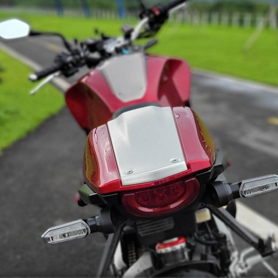 Midimttop Motorrad Hinterer Beifahrer Sozius Sitz bezug Heck verkleidung Verkleidung Kompatibel mit