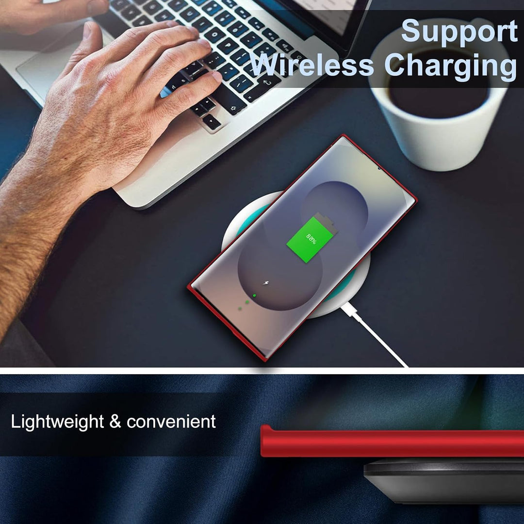 sqgylgl Ultradünne Hülle für Samsung Galaxy S25 Ultra 5G, Extrem Dünn Matte S25 Ultra Handyhülle PC