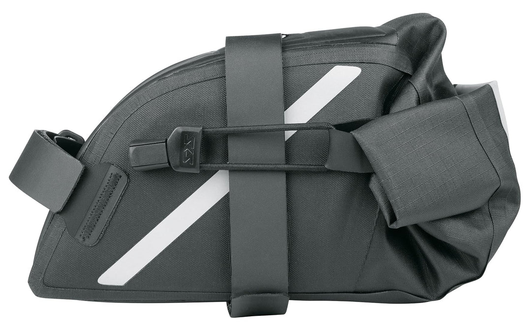 SKS GERMANY Trail Saddle Bag L Satteltasche für Fahrräder (Fahrradtasche, Spritzwasserdicht, Rolltop