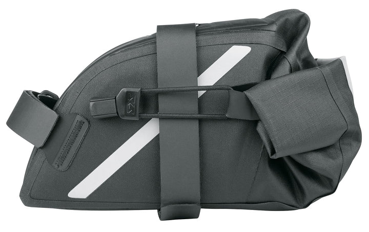 SKS GERMANY Trail Saddle Bag L Satteltasche für Fahrräder (Fahrradtasche, Spritzwasserdicht, Rolltop