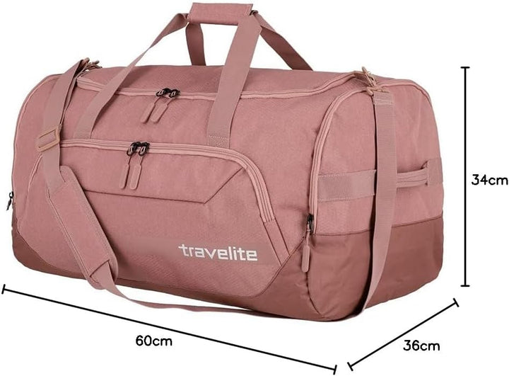 travelite grosse Reisetasche Grösse L, Gepäck Serie KICK OFF: Praktische Reisetasche für Urlaub und