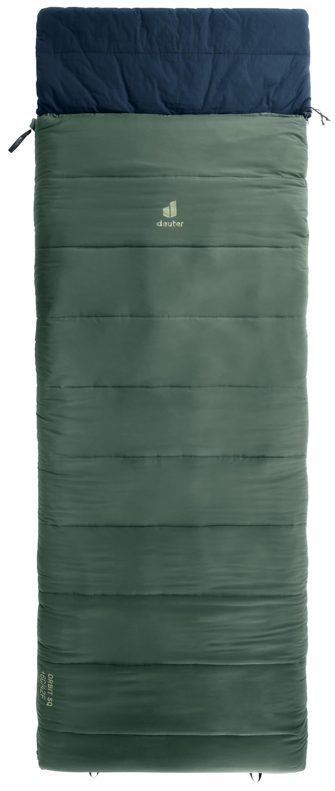 deuter Orbit SQ +6C/43F Kunstfaserschlafsack, Deckenschlafsack Zipper Left, Zipper Left