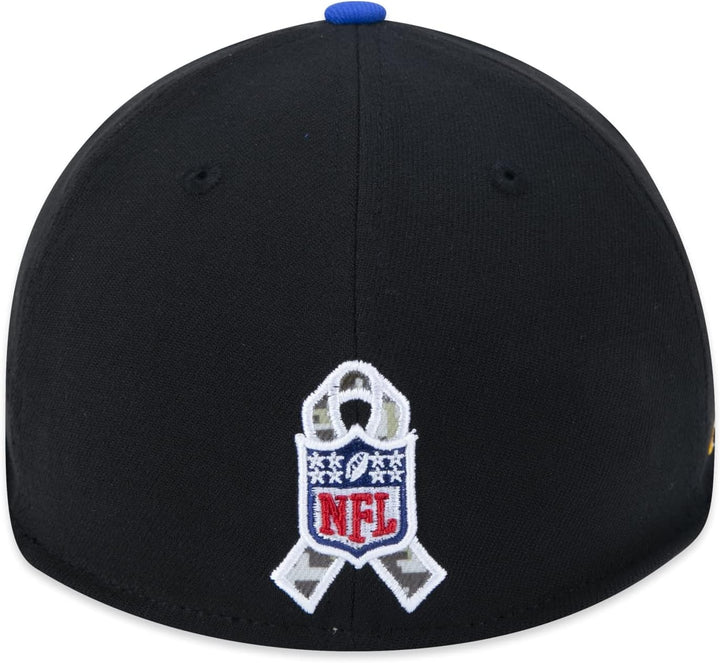 New Era Salute to Service 2022 Basecap 39Thirty NFL Fanartikel American Football Kappe schwarz M-L 3
