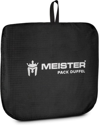 Meister Pack Duffel Bag – Schutzhülle für Flugzeuge bis 75 l, wasserdicht, Schwarz Schwarz For Backp