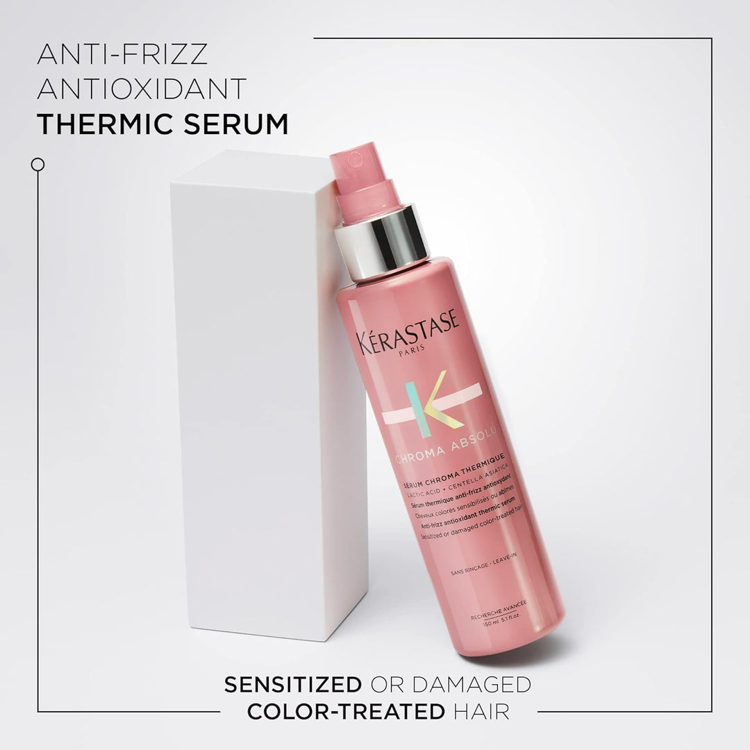 Kérastase Serum für strapaziertes oder geschädigtes, coloriertes Haar, Anti-Frizz Effekt, Sérum Chro