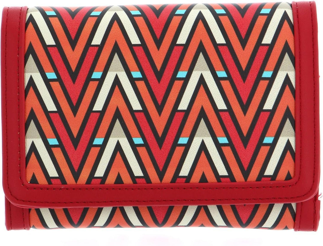 VALENTINO Tonic Wallet Rosso/Multicolor
