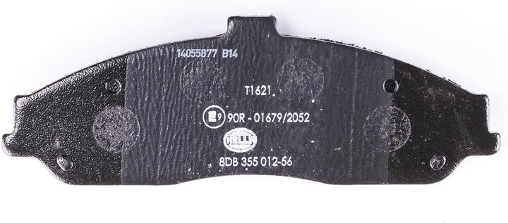HELLA PAGID 8DB 355 012-561 Bremsbelagsatz - T1621 - Dicke/Stärke: 15.3mm - Bremssystem: PBR - mit a