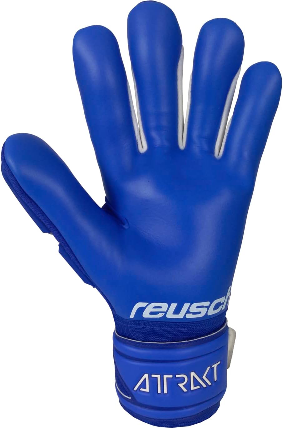 Reusch Unisex Torwarthandschuhe Attrakt Freegel Silver deep Blue/deep Blue 7.5
