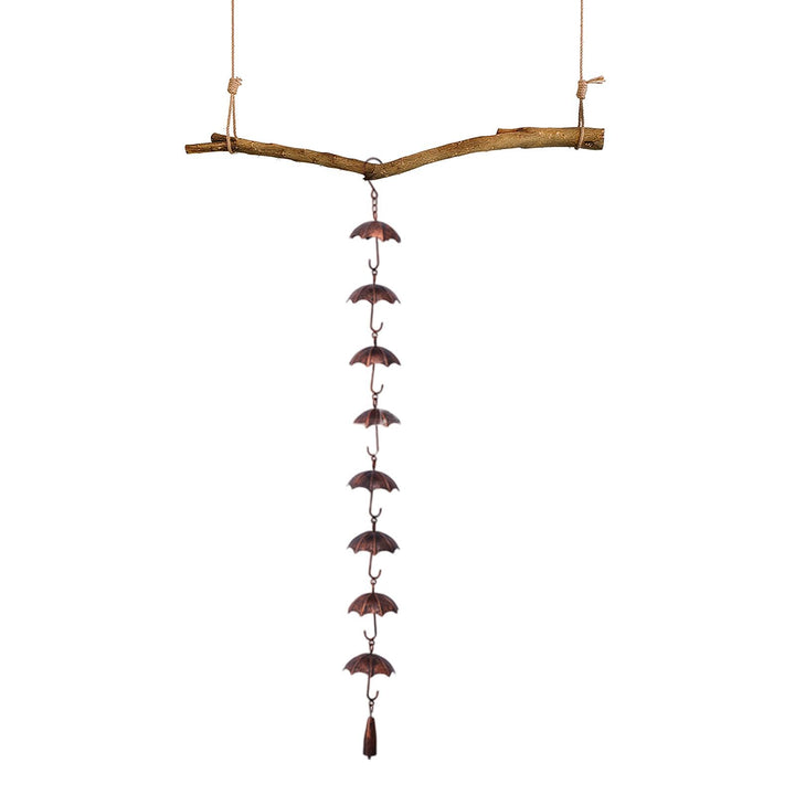 shpuuyy Regenwasserkette, Dachrinnenkette Regenablaufkette, Metall Hanging Regenketten, Regenablaufk
