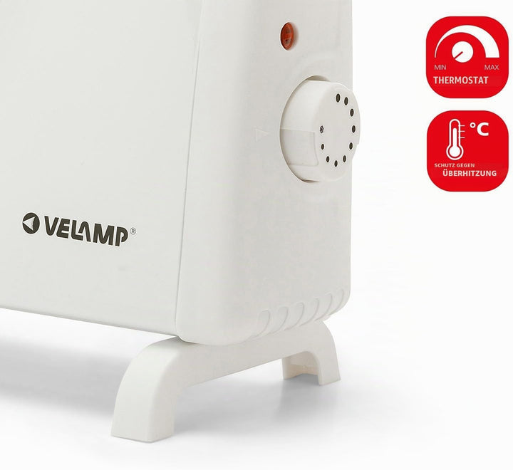 500 W mobiler Konvektor-Elektroheizer