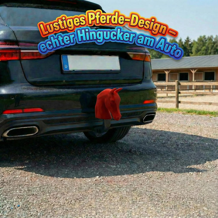 Kugelschutzkappe für Anhängerkupplung - Pferd - Abdeckkappe für Kupplungen - AHK Kappe Lustig Abdeck