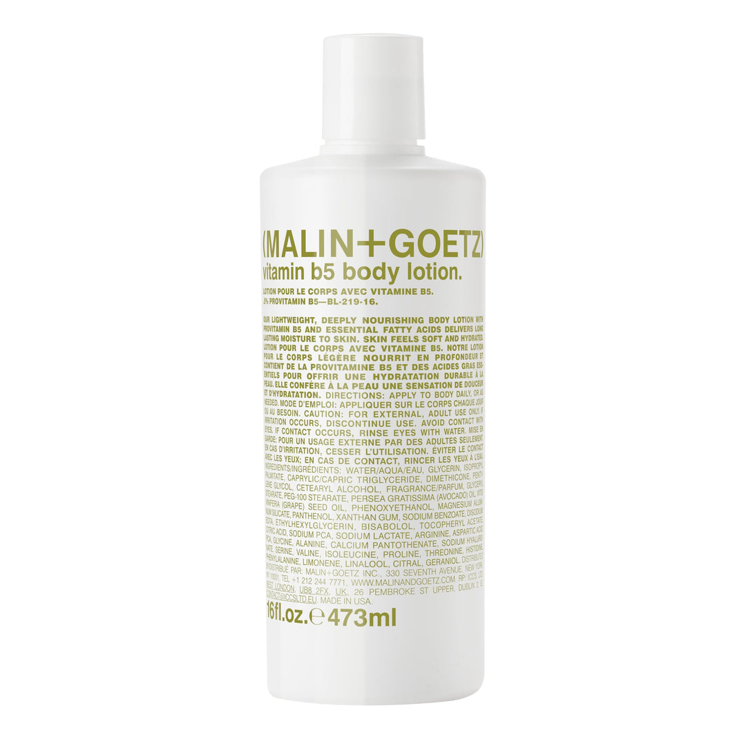 Malin + Goetz Vitamin B5 Body Moisturizer for Unisex 16 oz Body Lotion