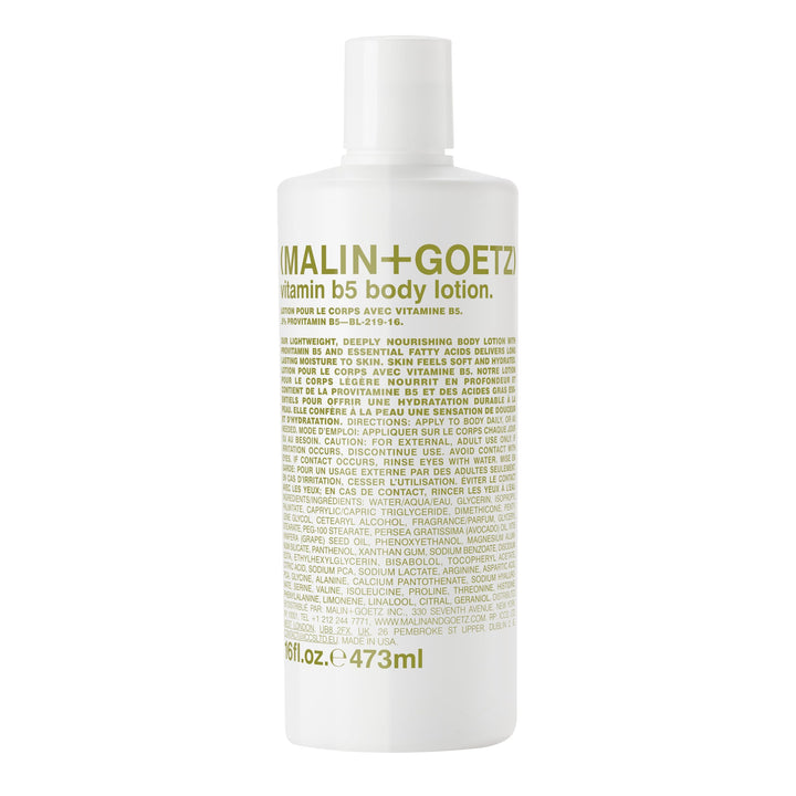 Malin + Goetz Vitamin B5 Body Moisturizer for Unisex 16 oz Body Lotion