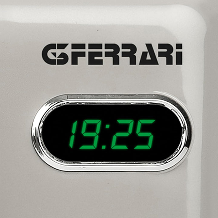 G3 Ferrari G10155 Sapormio Vintage, Digitaler Retro-Mikrowellenofen, 1150W, 20 Liter, 8 Programme, 4