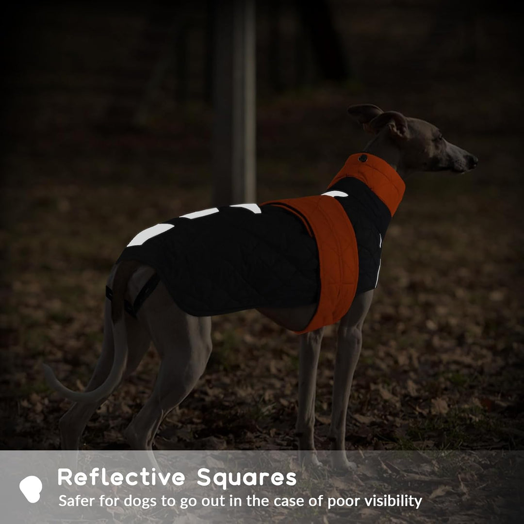 wasserdichte Salukis Mäntel, Hundepullover Fleece Windhund Jacke Schneeanzug Windhund Winter Outfit