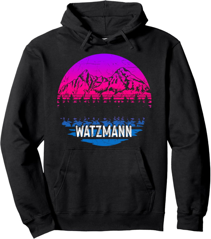 Bergsteiger - WATZMANN 2713m Berggeschenk Pullover Hoodie