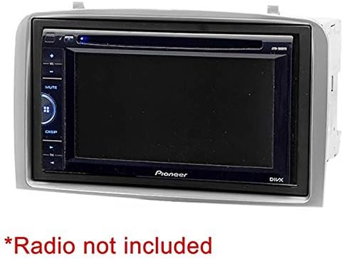 Sound way - 2 DIN Radio Blende Einbau Rahmen Adapter Einbauset kompatibel mit Alfa Romeo 147 / GT -