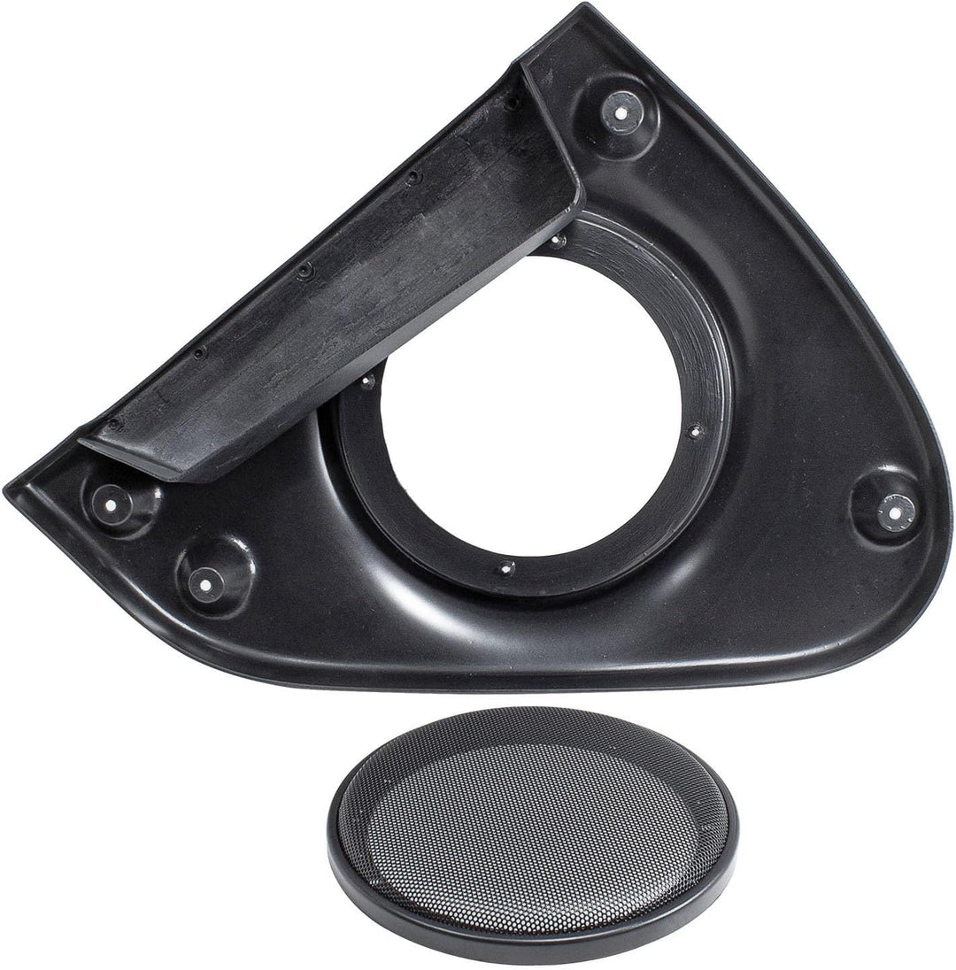 tomzz Audio 2851-000 Lautsprecherringe Adapter Doorboard kompatibel mit Smart Fortwo Typ 450 Front f