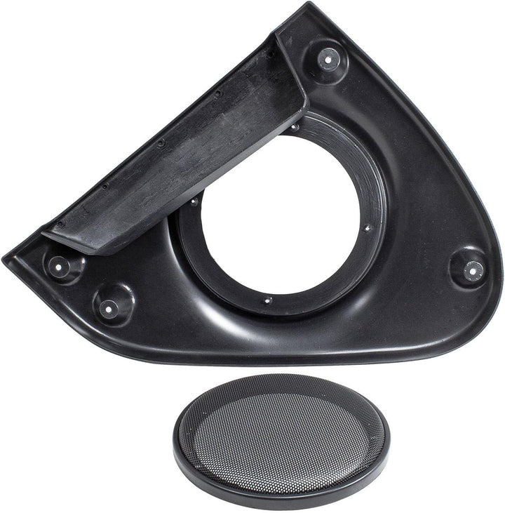 tomzz Audio 2851-000 Lautsprecherringe Adapter Doorboard kompatibel mit Smart Fortwo Typ 450 Front f