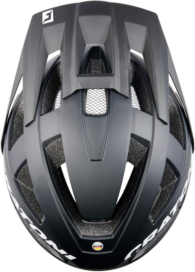 Cratoni AllSet MTB Helm schwarz/grün 2022 Fahrradhelm Weiss S/M, Weiss S/M