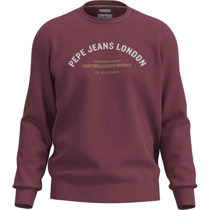 Pepe Jeans Herren Medley Crew Sweatshirt M Red (Crushed Berry), M Red (Crushed Berry)
