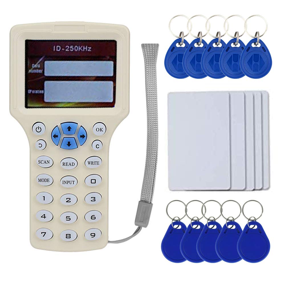 OBO HANDS Englisch RFID NFC Kopierer Leser Schriftsteller Duplizierer 10 Frequenz Programmierer mit