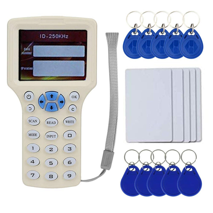 OBO HANDS Englisch RFID NFC Kopierer Leser Schriftsteller Duplizierer 10 Frequenz Programmierer mit
