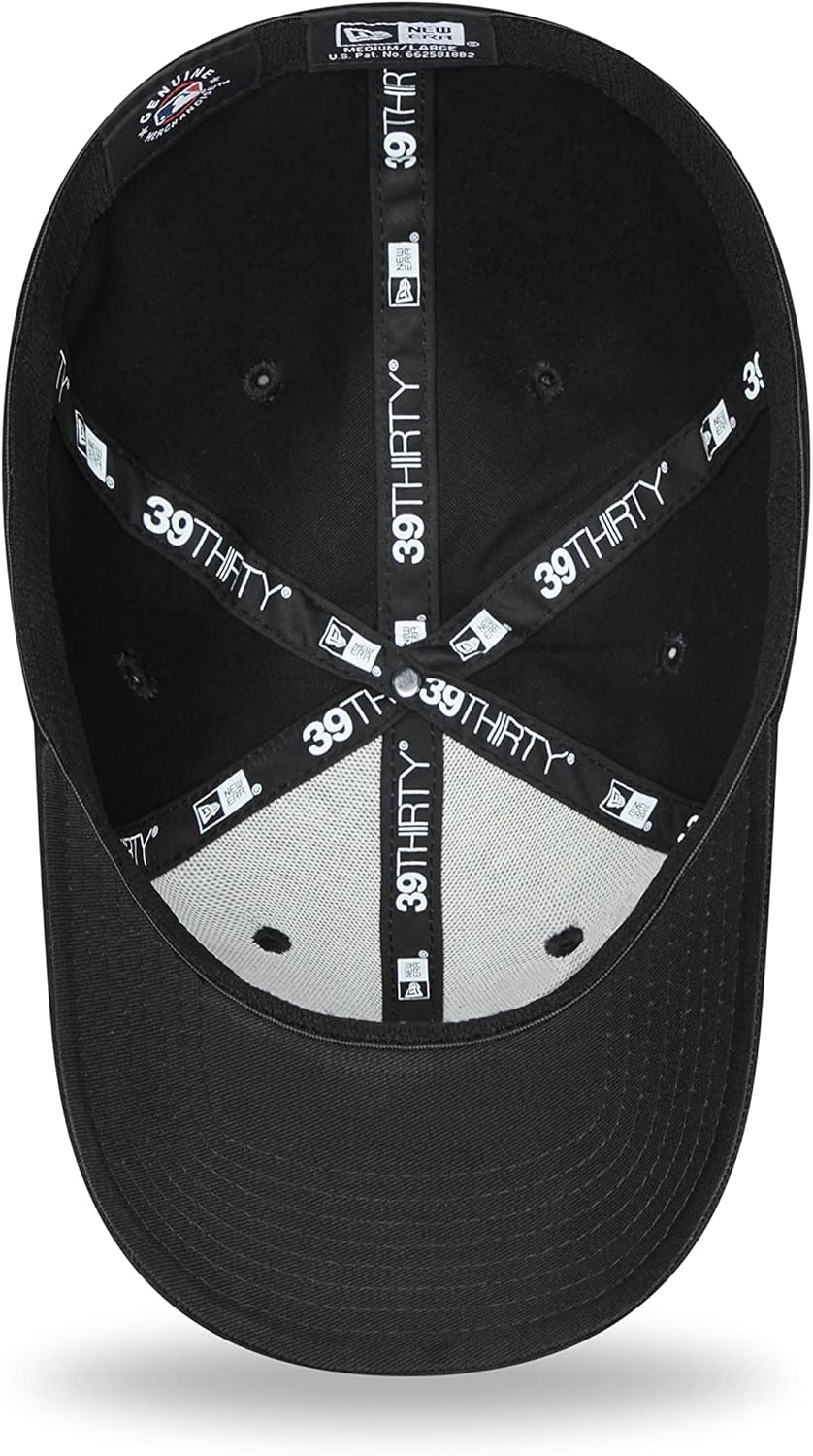 New Era New York Yankees MLB League Essential Toffee 39Thirty Stretch Cap S-M 3930-Yankees-Black-#27