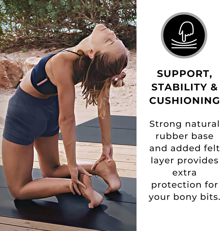 Plyopic Ultra-Grip Pro+ Yoga-Matte – Unschlagbare Rutschfest Leistung. Komfortabel und Schweissresis