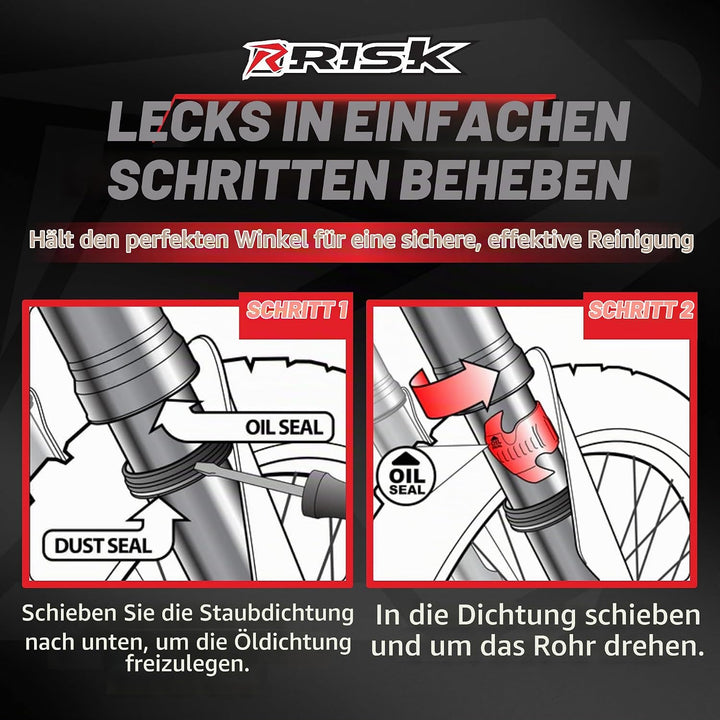 Risk Racing 00123 35-45 mm Kleiner Dichtring Doctor Small (35 millimeters - 45 millimeters), Small (