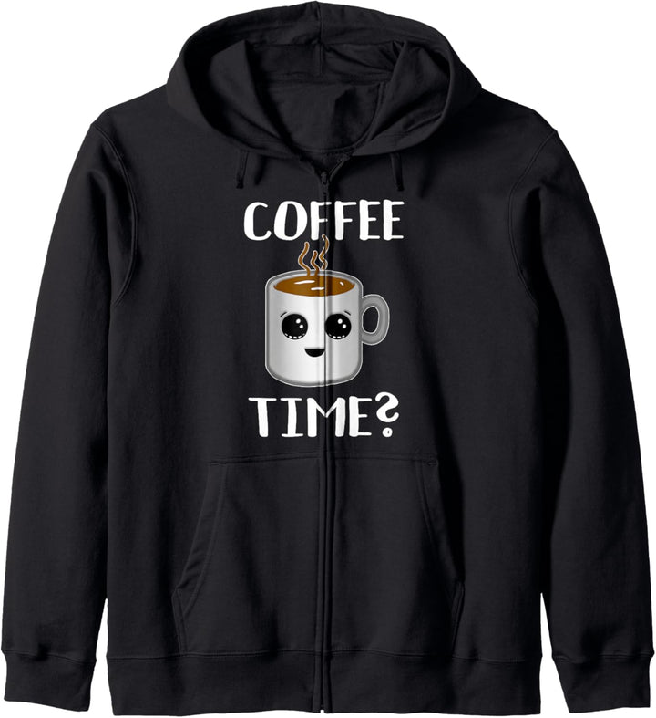 Netter Kaffee-Zeit-Witz - grosser Braumeister / Cafe Barista Kapuzenjacke
