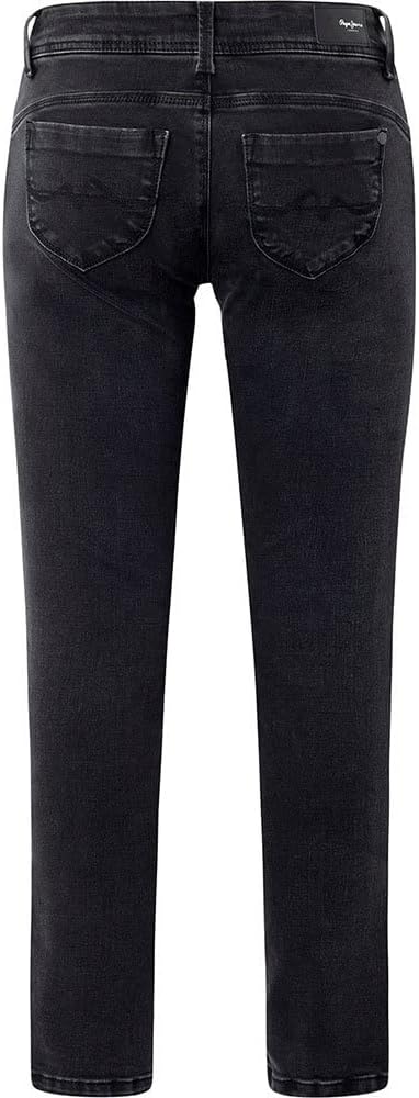 Pepe Jeans Damen Jeans New Brooke 31W / 34L Black (Denim-vs1), 31W / 34L Black (Denim-vs1)
