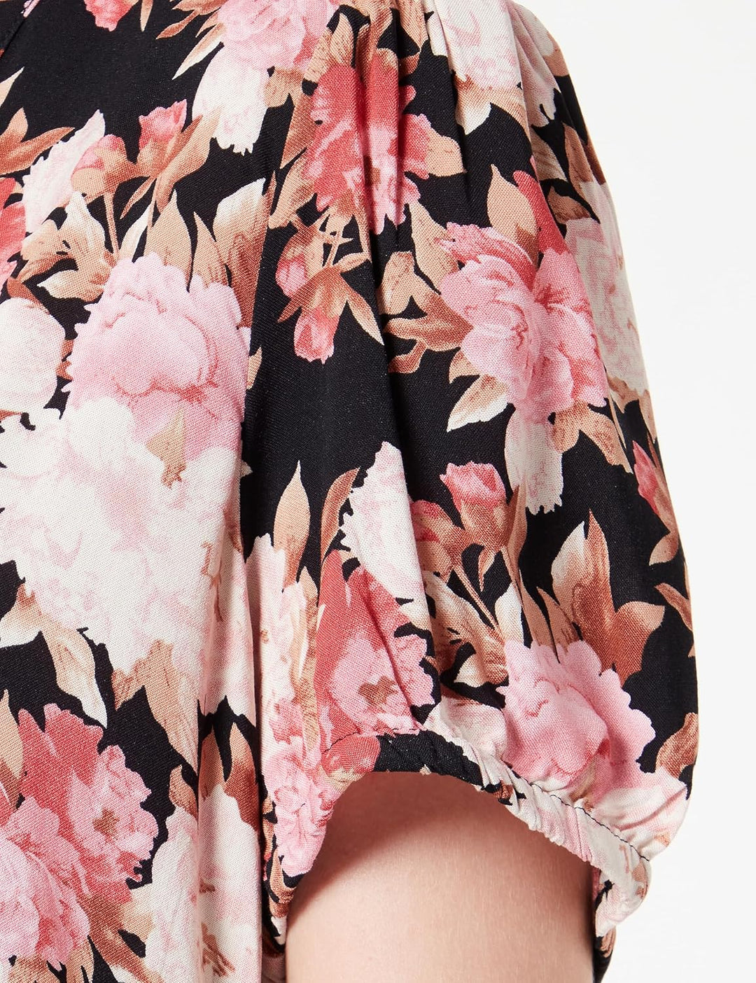 ONLY Female Kleid Onlnova Kurzes Kleid XS Black/Aop:ay Peony Blossom, XS Black/Aop:ay Peony Blossom